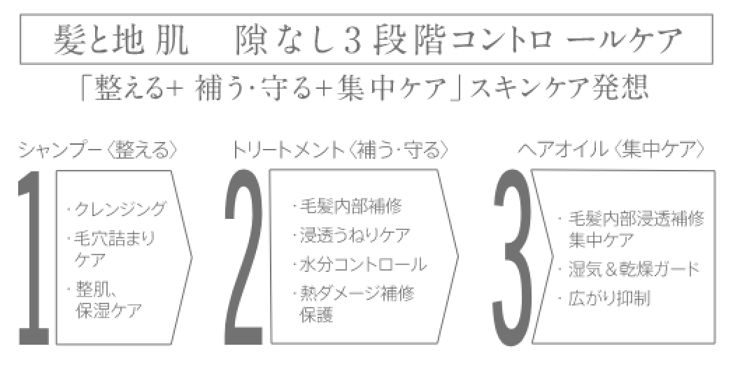 【ボトルセット+ヘアオイル】プルント コントロール 美容液シャンプー380mL& トリートメント360g&ヘアオイル80mL