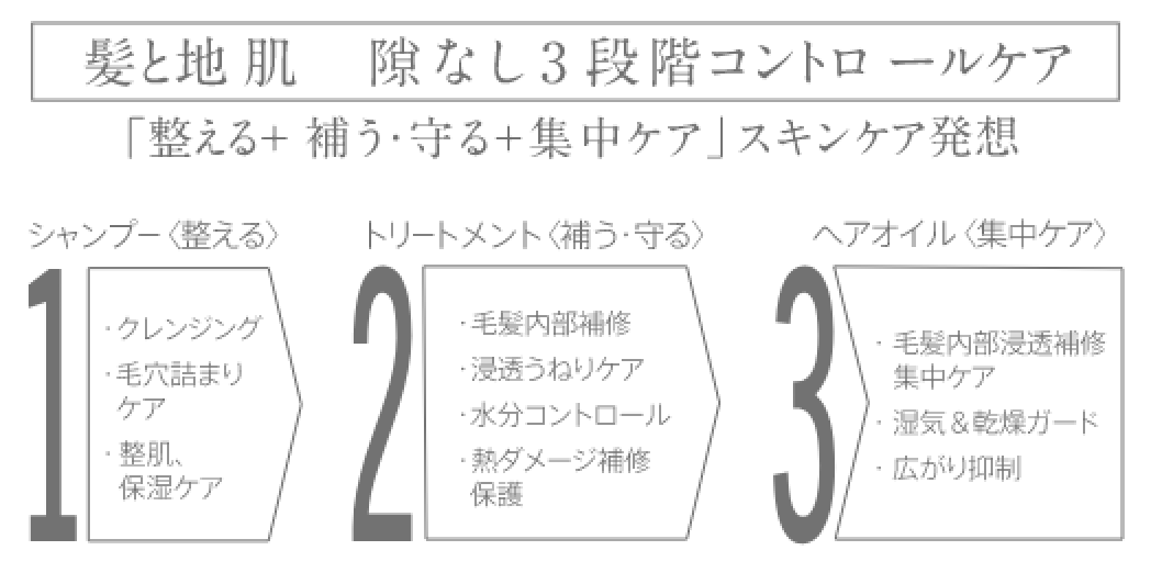 【ボトルセット＋ヘアオイル】プルント　コントロール 美容液シャンプー380mL＆ トリートメント360g＆ヘアオイル80mL