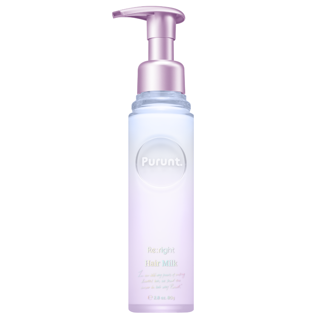 プルント リライト美容液ヘアミルク 80g