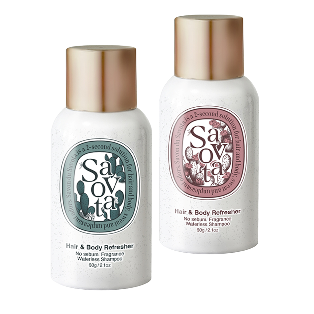 サボンドサボタ Hair&bodyリフレッシャー 2種セット ( 60g / 60g ) サボンドサボタ Hair&bodyリフレッシャー 2種セット ( 60g / 60g )