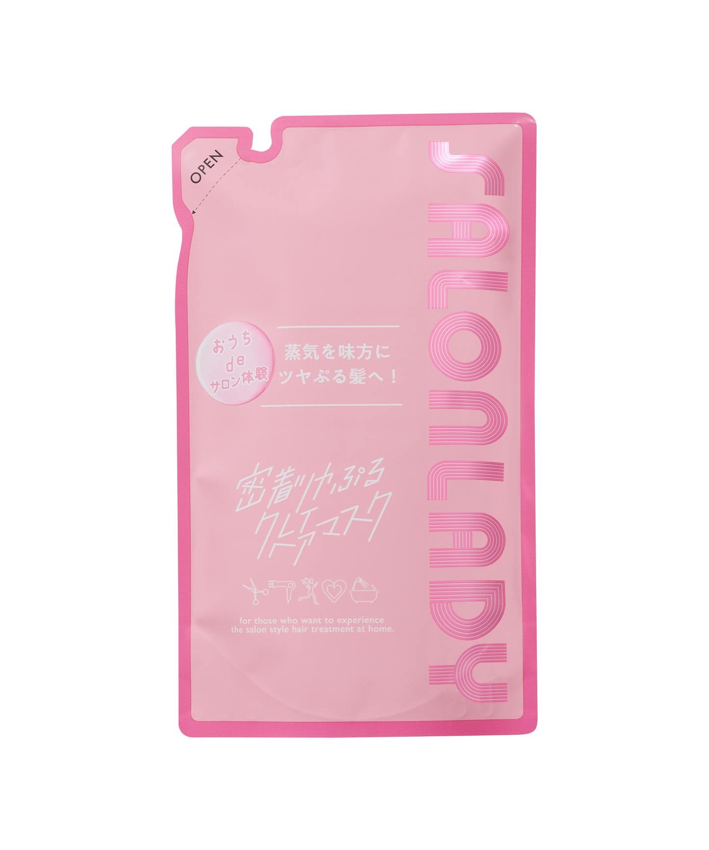 サロンレディ密着ツヤぷるクレイヘアマスク つめかえ 230g
