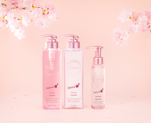 サクラ香る貯水うねり美容　Purunt.（プルント）より、初のサクラの香り限定ペアセット＆ヘアオイルが発売！