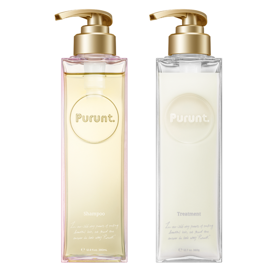 【ボトルセット】プルント モイストリッチリペア美容液シャンプー380mL&トリートメント 360g