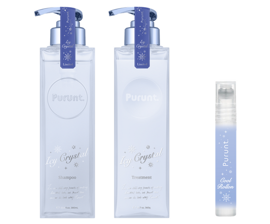 プルント ディープリペア ペアセット アイシークリスタル 380mL/360g ロールオンおまけ付