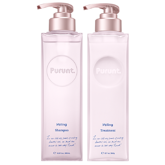 【ボトルセット】プルント ヴェーリング美容液シャンプー & トリートメント ( 380mL / 360g )
