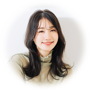 ヘアスタイルの仕上がりイメージ