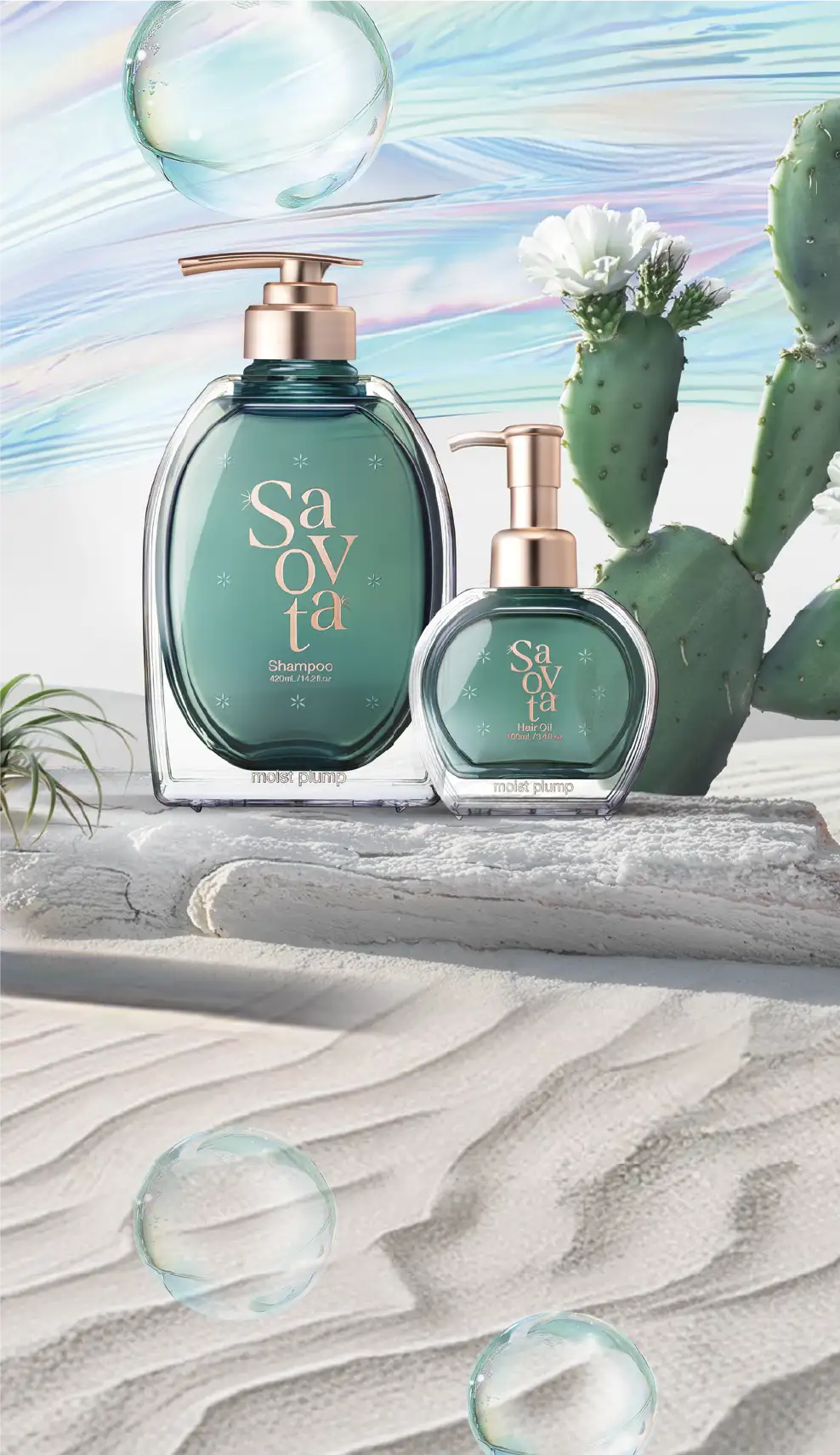 サボンドサボタ　シャンプー　ヘアオイル　リフレッシャー 公式】Savon du Savota[サボンドサボタ]サボテン抱水美容でぷっくり髪